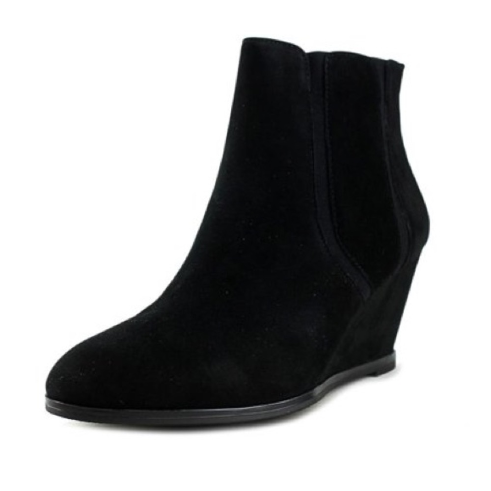 Alfani Calistah Black Suede Ankle Booties